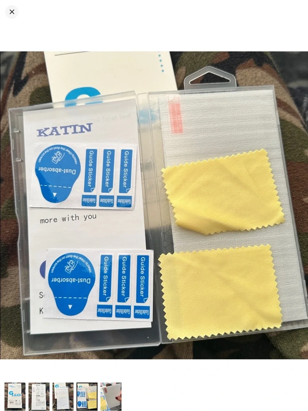 Katin ONE Tempered Glass Screen Protector for iPhone 7/8